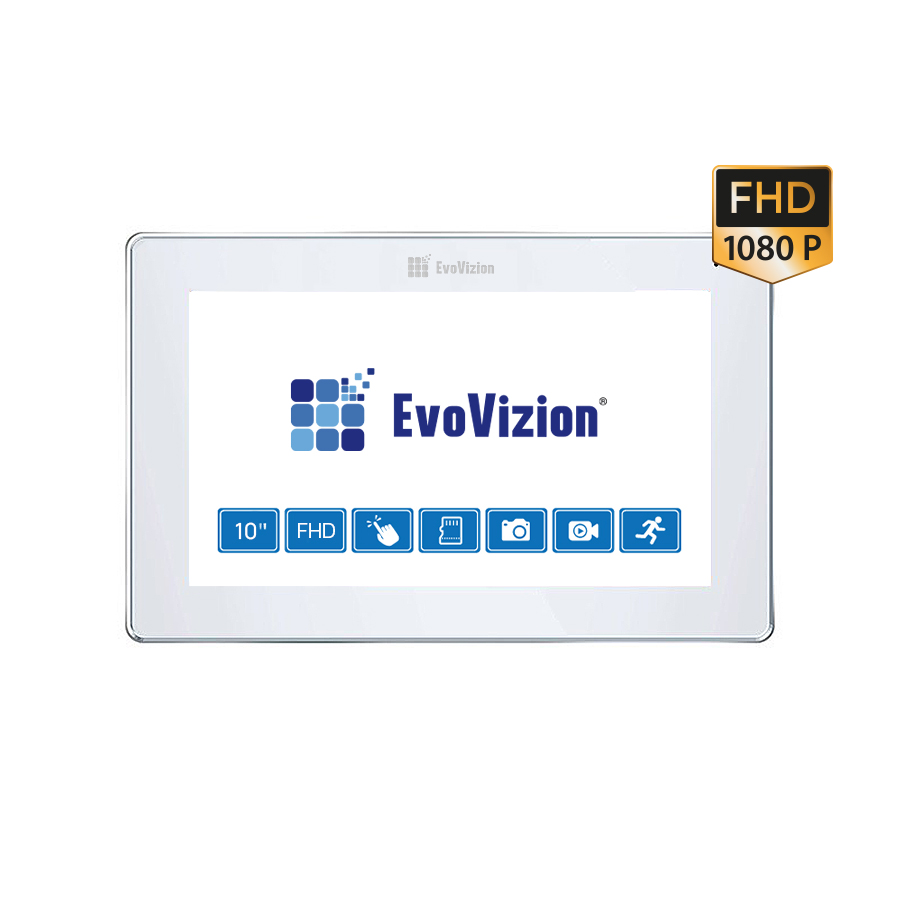 Видеодомофон EvoVizion VP-1015FHD Wi-Fi White