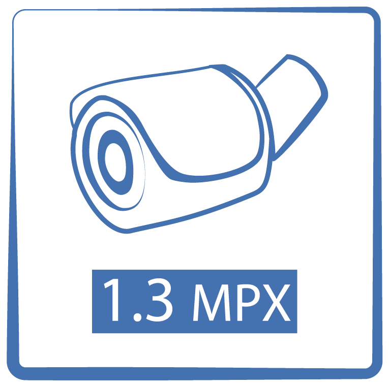 Готовые комплекты видеонаблюдения на 1.3 МП