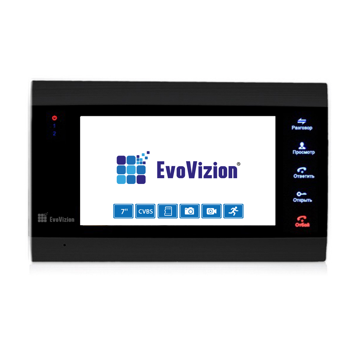 Видеодомофон EvoVizion VP-701 Black