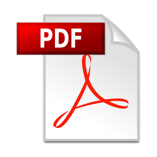 файл, тип, формат PDF значок